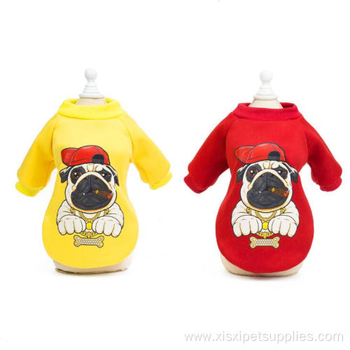 Nice printing winter lovable dogs designers dog clothes